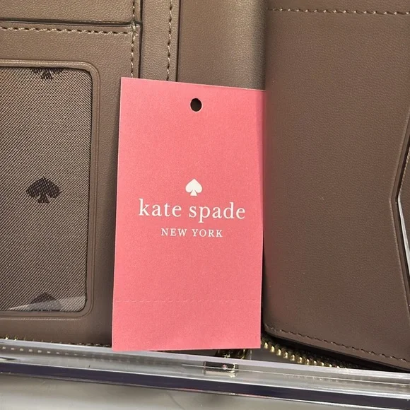 Kate Spade Large Flat Continental Wallet Staci - Dusk Cityscape NWT - Picture 13 of 13